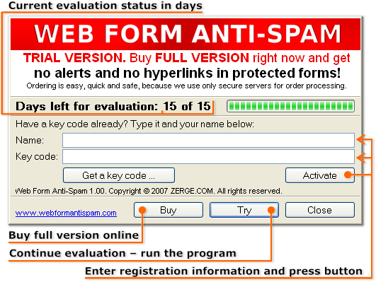 About Web Form Anti-Spam